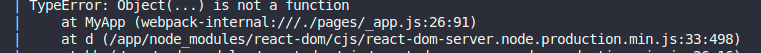 [Server Error] - Object is not a function · vercel next.js · Discussion ...