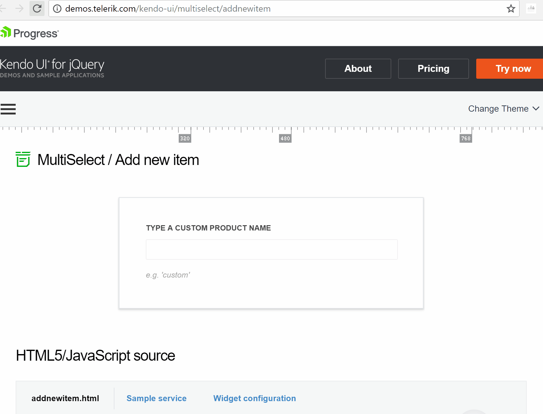 Not triggered button touch event of MultiSelect's noDataTemplate button