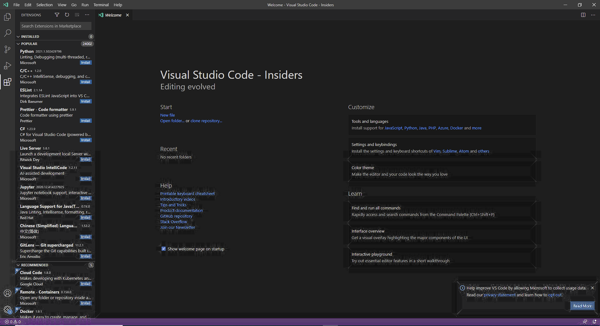 UI Bug · Issue #116195 · microsoft/vscode · GitHub