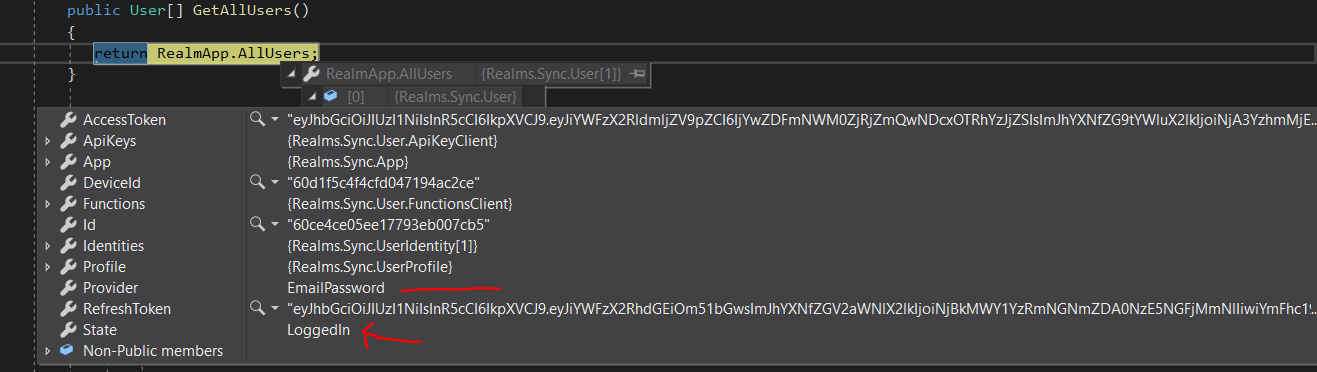User profile email is null · Issue #2460 · realm/realm-dotnet · GitHub