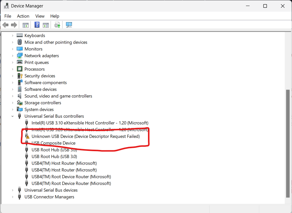 Raspberry Pi Pico W not recognized as USB Device even in BOOTSEL Mode ...