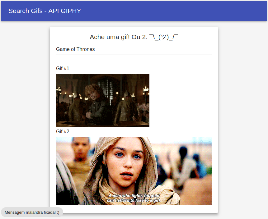 GitHub - RafaelAndrade0/Gif-Search-App: Utilizando React e Material UI