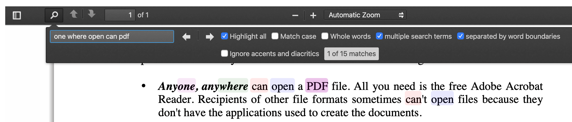 Multiple words highlight option programmatic in Angular 8. · Issue #201 ...