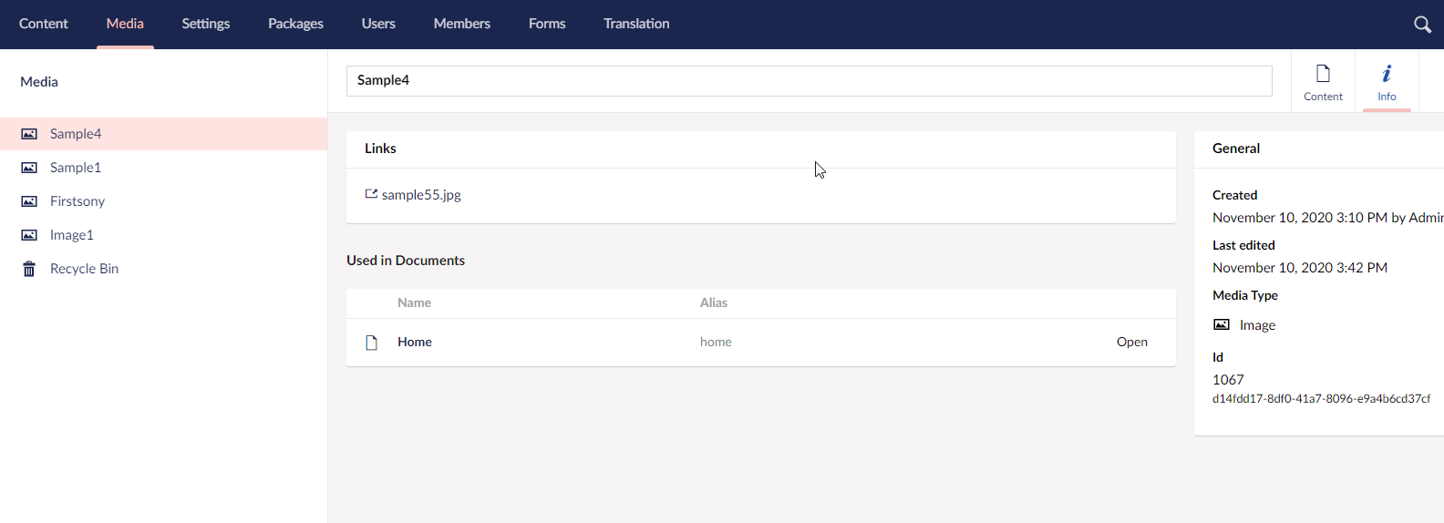 Limit the possibilty to delete media items that are in use · Issue ...