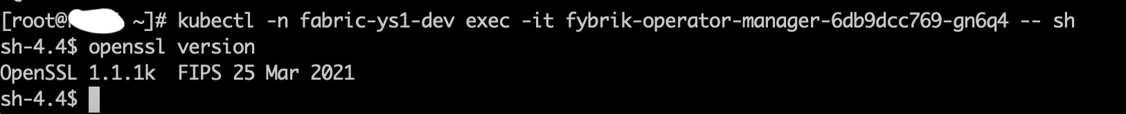 Vulnerable Version of Openssl In Use · Issue #1485 · fybrik/fybrik · GitHub