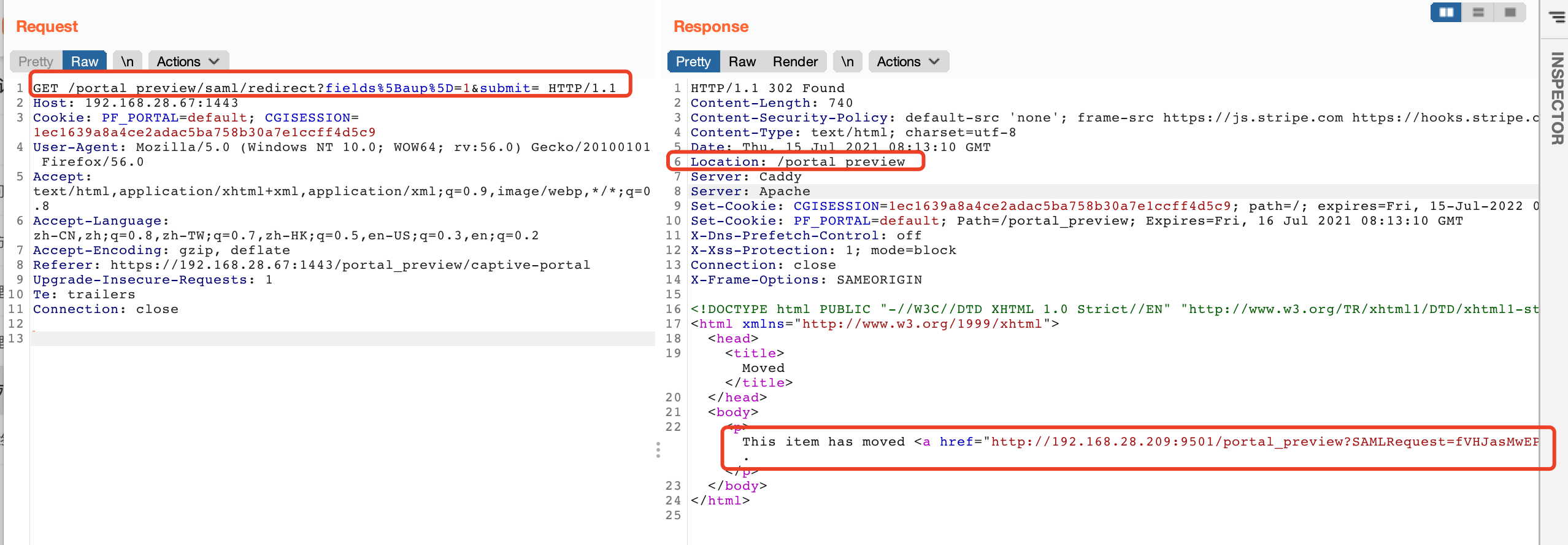 SAML redirect error , Always location to /protal_preview · Issue #6437 ...