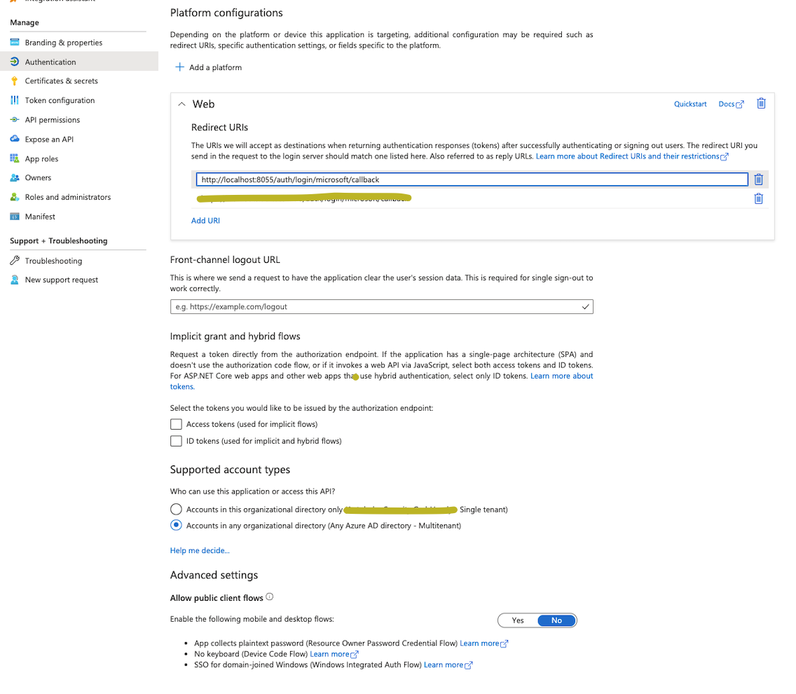 Microsoft Azure Identity provider SSO Integration with Directus not ...