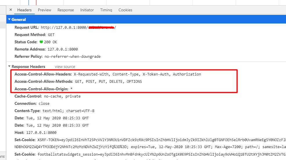 CORS Allow Origin '*' not working in production · Issue 456