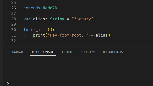 Debug Console only shows variable's correct value after hovering it ...