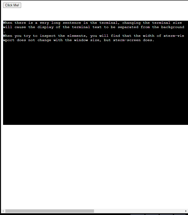 xtermaddonfit Shrinking the screen doesn't work · Issue 3564