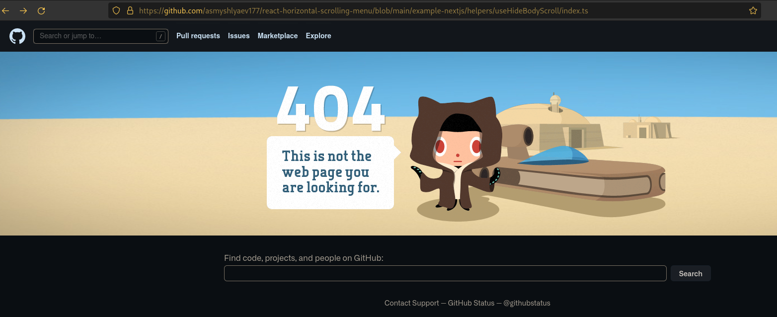 Scrolling ScrollMenu will also scroll parent container's vertical