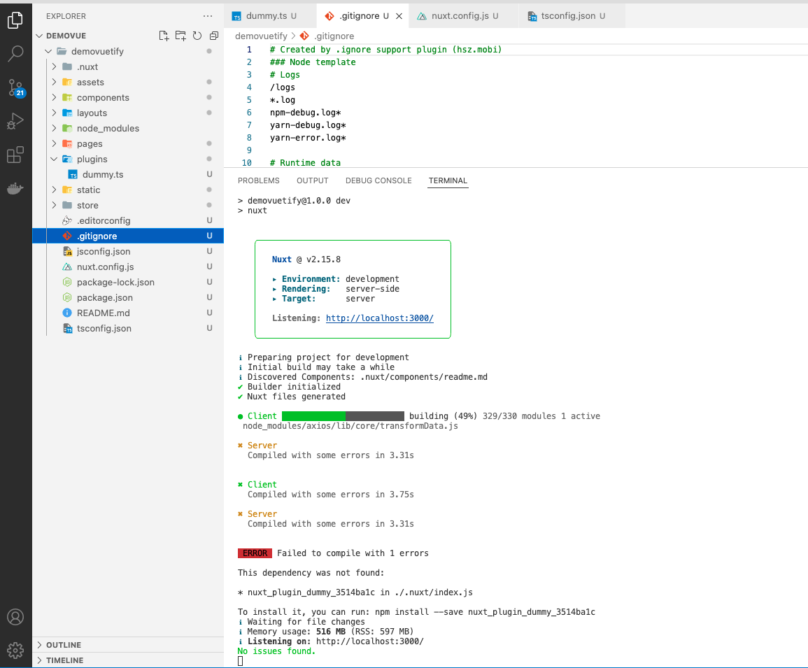 This dependency was not found · nuxt nuxt · Discussion #10373 · GitHub