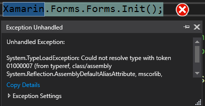 App crashes when enabling linking · Issue #4146 · dotnet/macios · GitHub