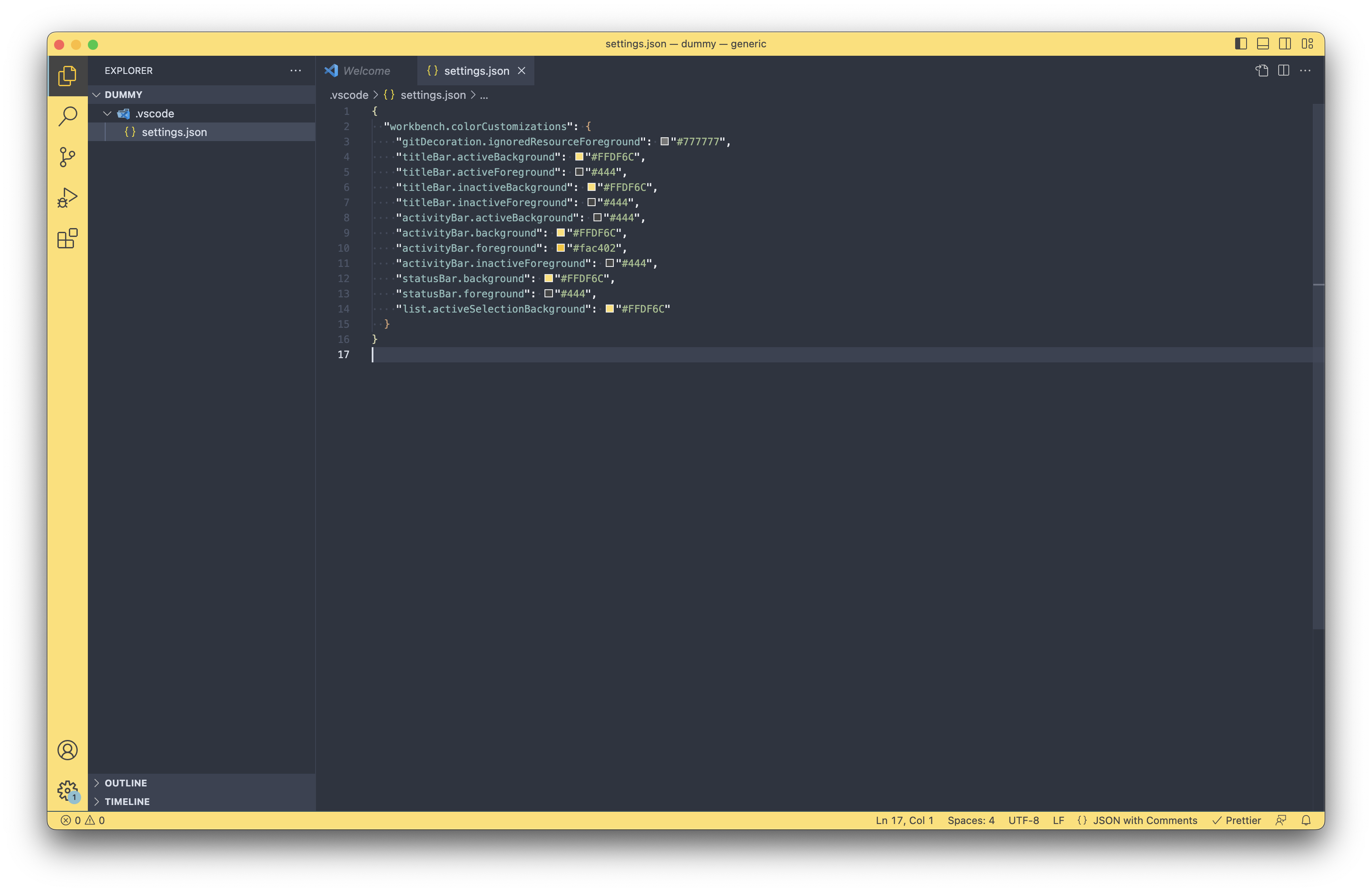 Option to add logo / icon to activity bar based on workspace · Issue ...