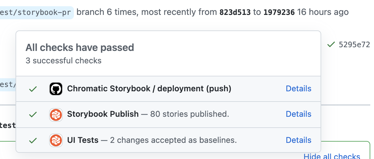 Proposal: Publish storybook for each PR using Chromatic · Issue #1691 ...