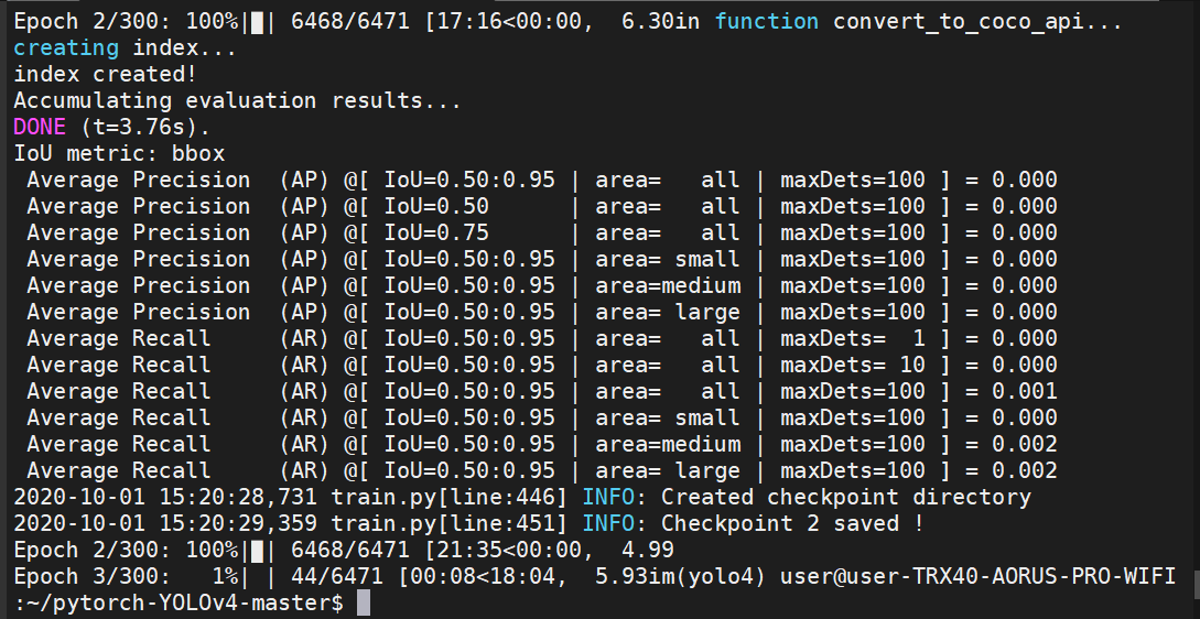 Map=0 during the evaluate of the training process. · Issue #283 ...