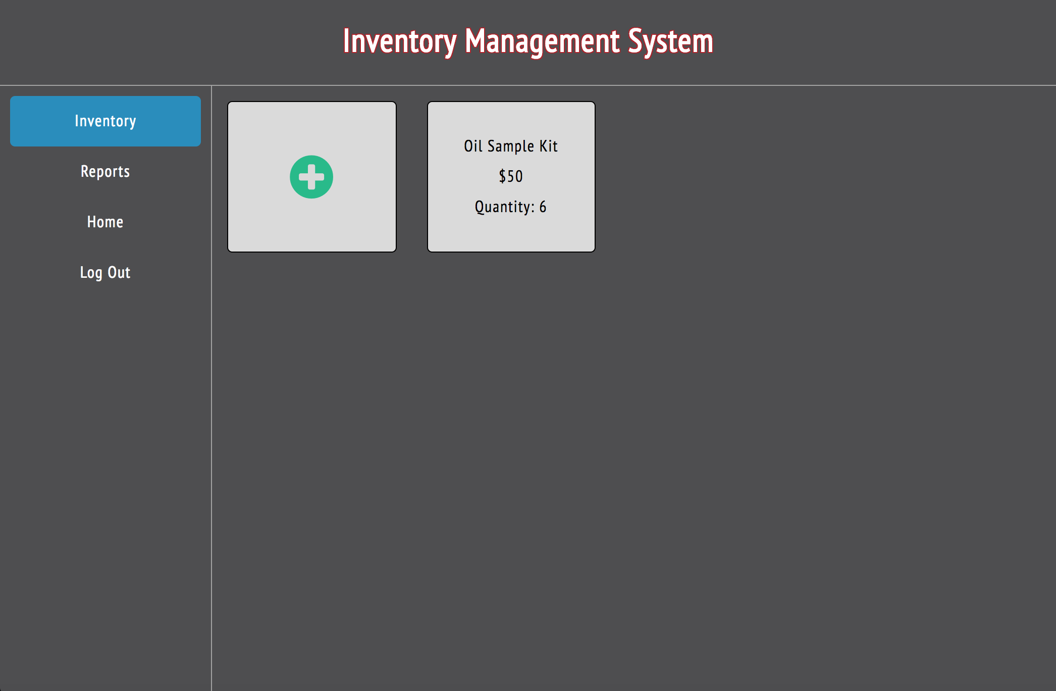 GitHub - ckarras11/Inventory-Management-System-Demo: Application to ...