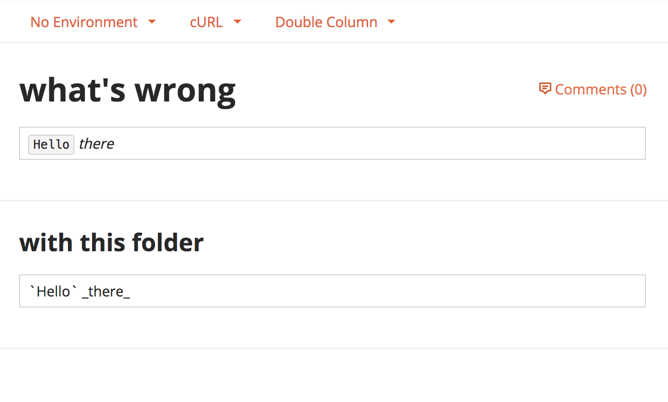 Markdown Inside Tables Rendered Incorrectly · Issue #5346 · postmanlabs ...