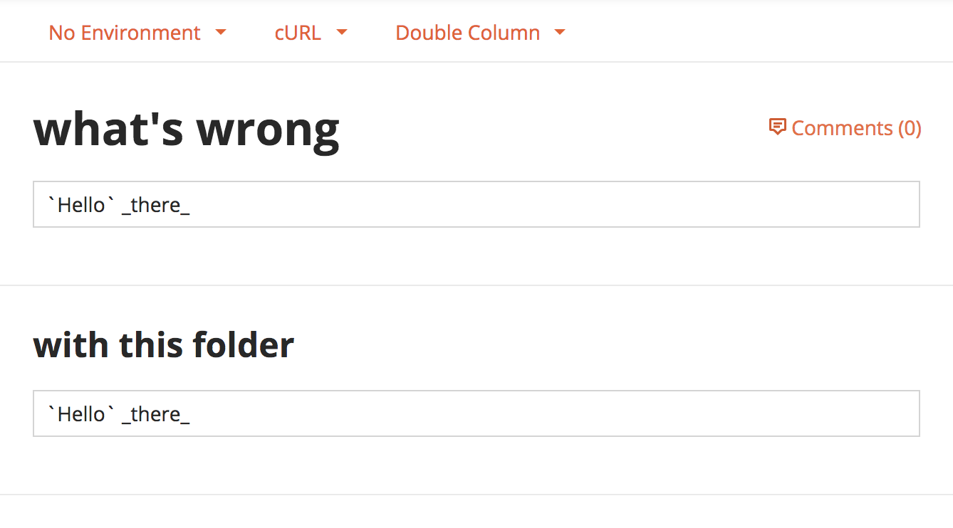 Markdown not rendered inside tables · Issue #5662 · postmanlabs/postman ...
