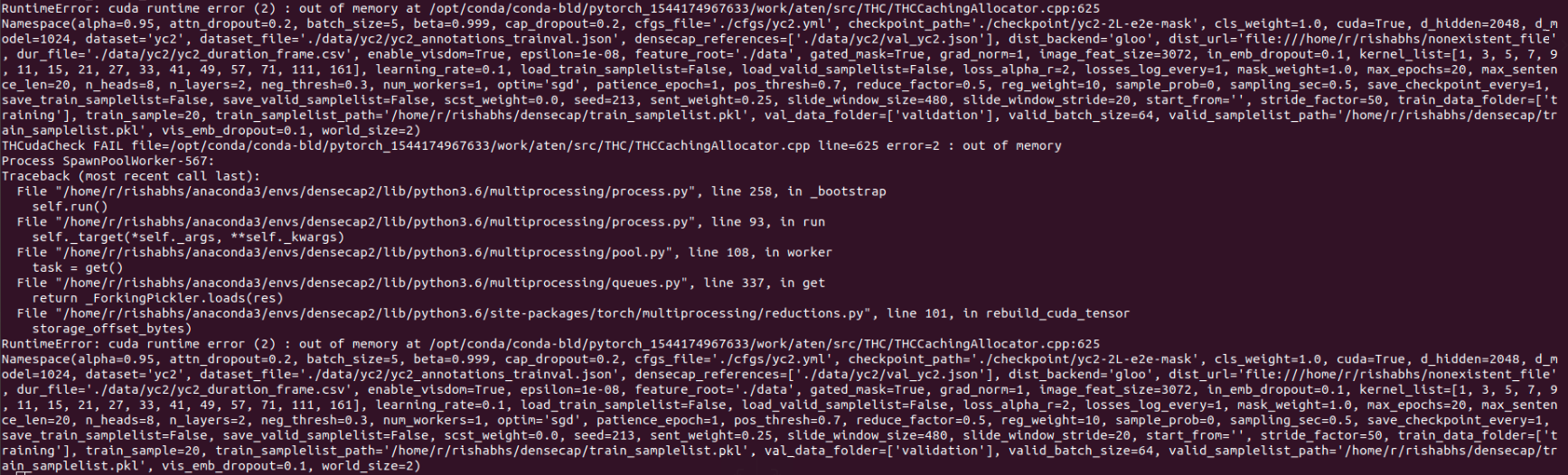 error with CUDA multiprocessing · Issue #11 · salesforce/densecap · GitHub