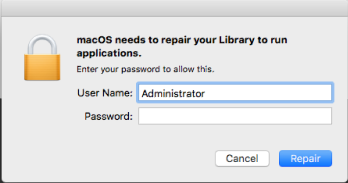 How To Repair Mac Library