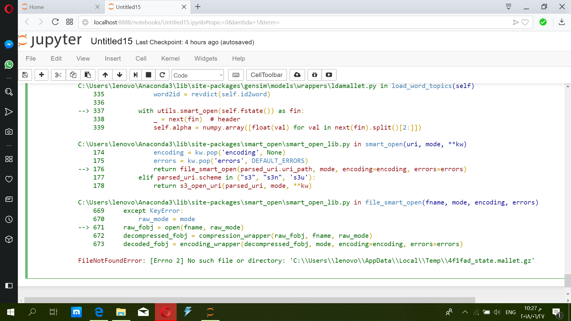 error i using mallet · Issue 2108 · RaReTechnologies/gensim · GitHub