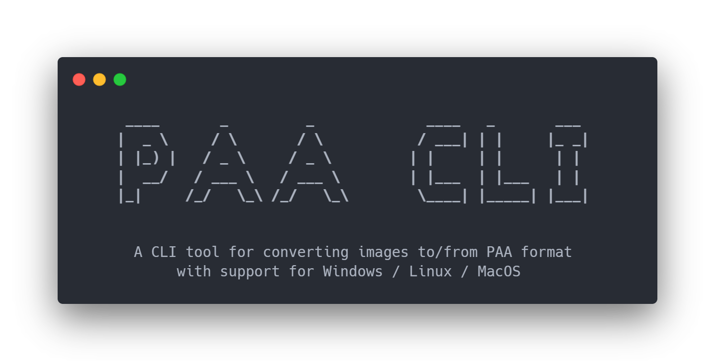 GitHub AdamKearn/paacli A CLI tool for converting images to/from