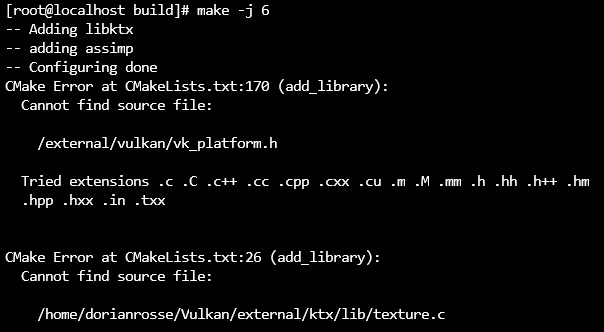 error after edited cmakelist in external directory · Issue #710 ...