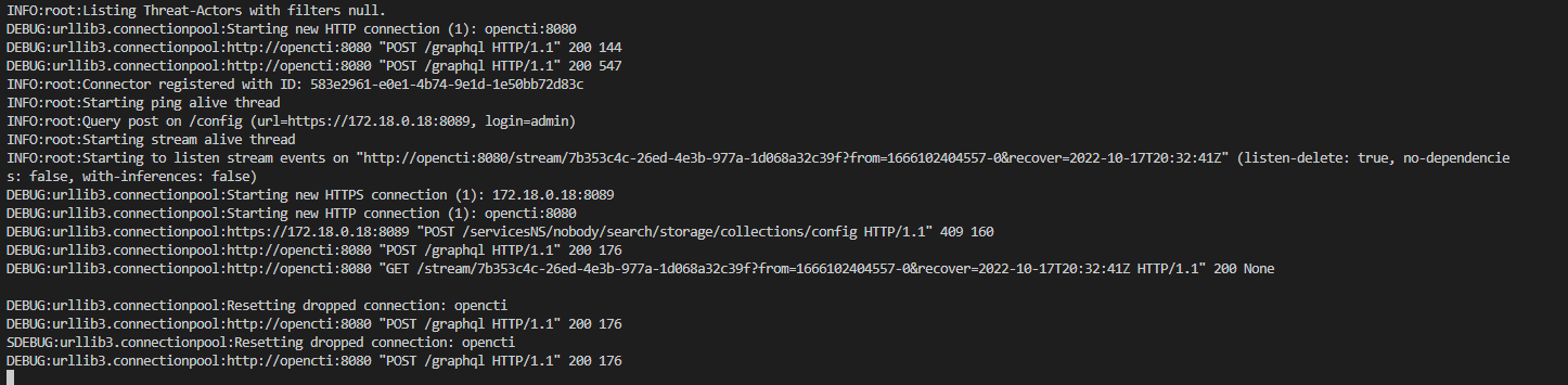 Connector role doesn't get stream data. · Issue #2467 · OpenCTI ...