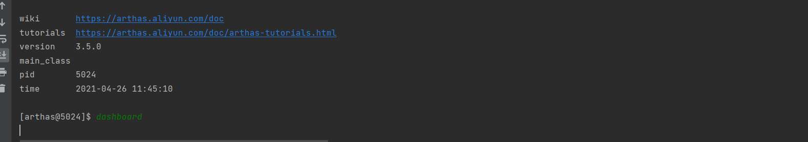 本地clone后启动arthas-boot 执行dashboard卡住 · Issue #1780 · alibaba/arthas · GitHub