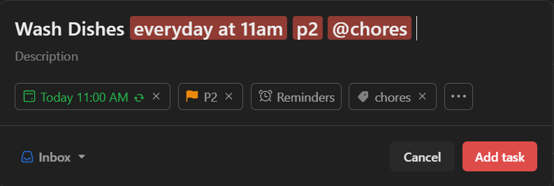 [Feature Request] Natural Language Processing for Task input · Issue ...