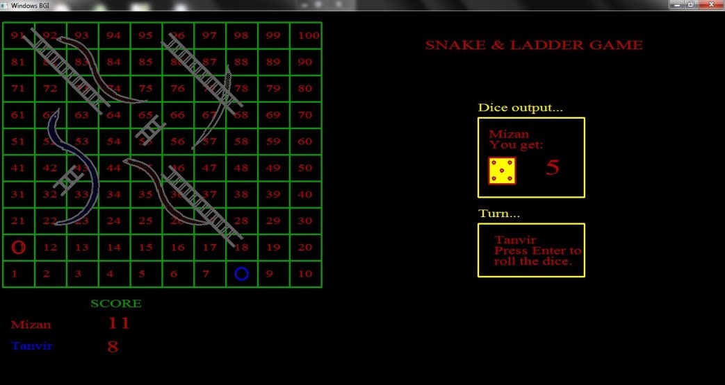 GitHub - mizan1400/Snakes_and_Ladder_Game: Snake and Ladder Game is a ...