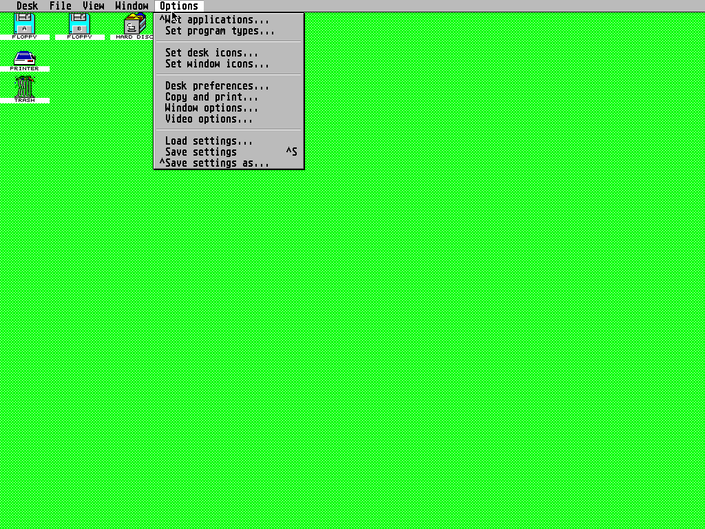 Options -> Desk preferences corrupts menu items · Issue #4 · freemint ...