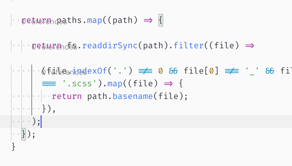 Code Lens References misplaced · Issue #93367 · microsoft/vscode · GitHub