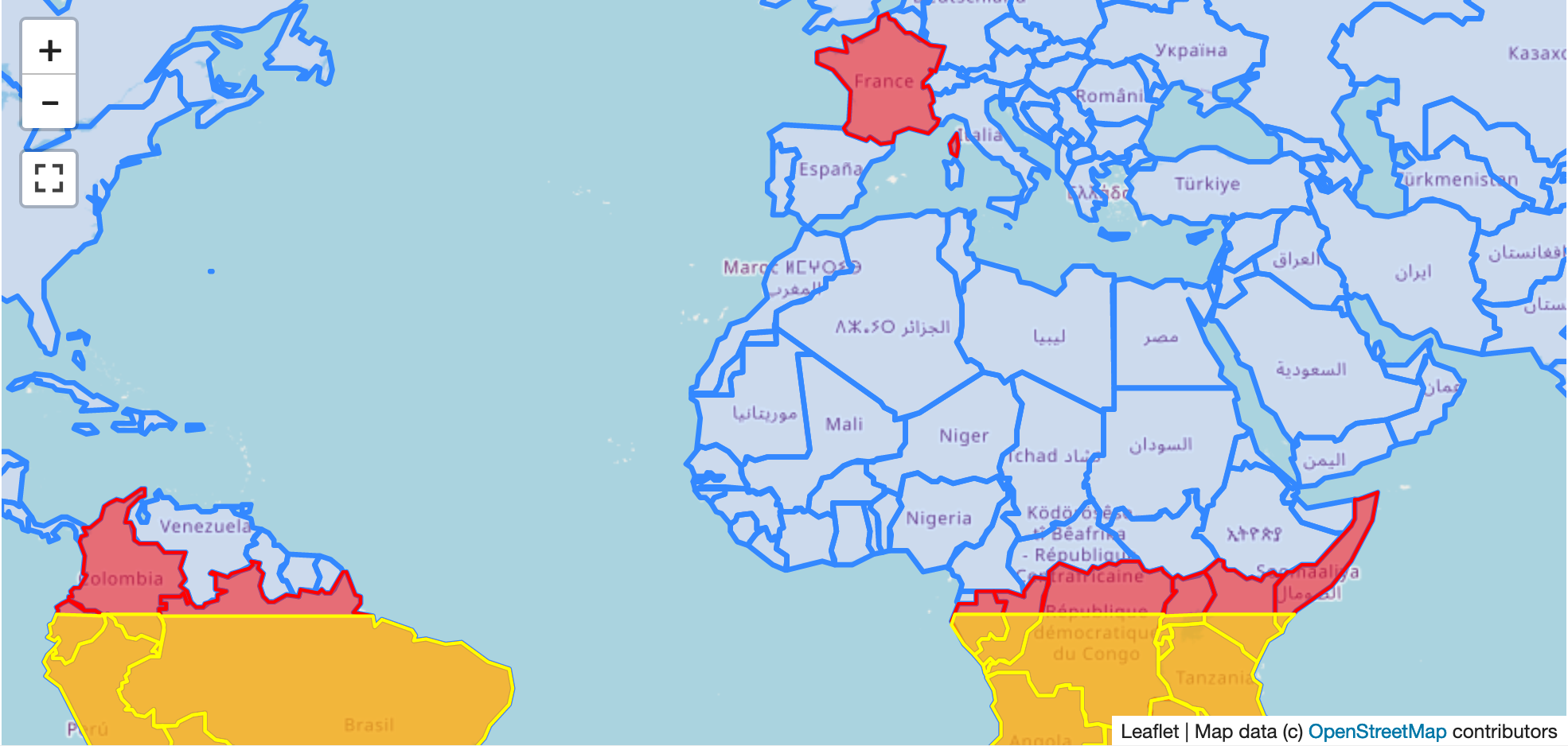 Example map from xyzspaces demo.ipynb notebook