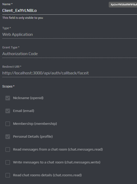 Not working FACEIT provider · Issue 3753 · nextauthjs/nextauth · GitHub