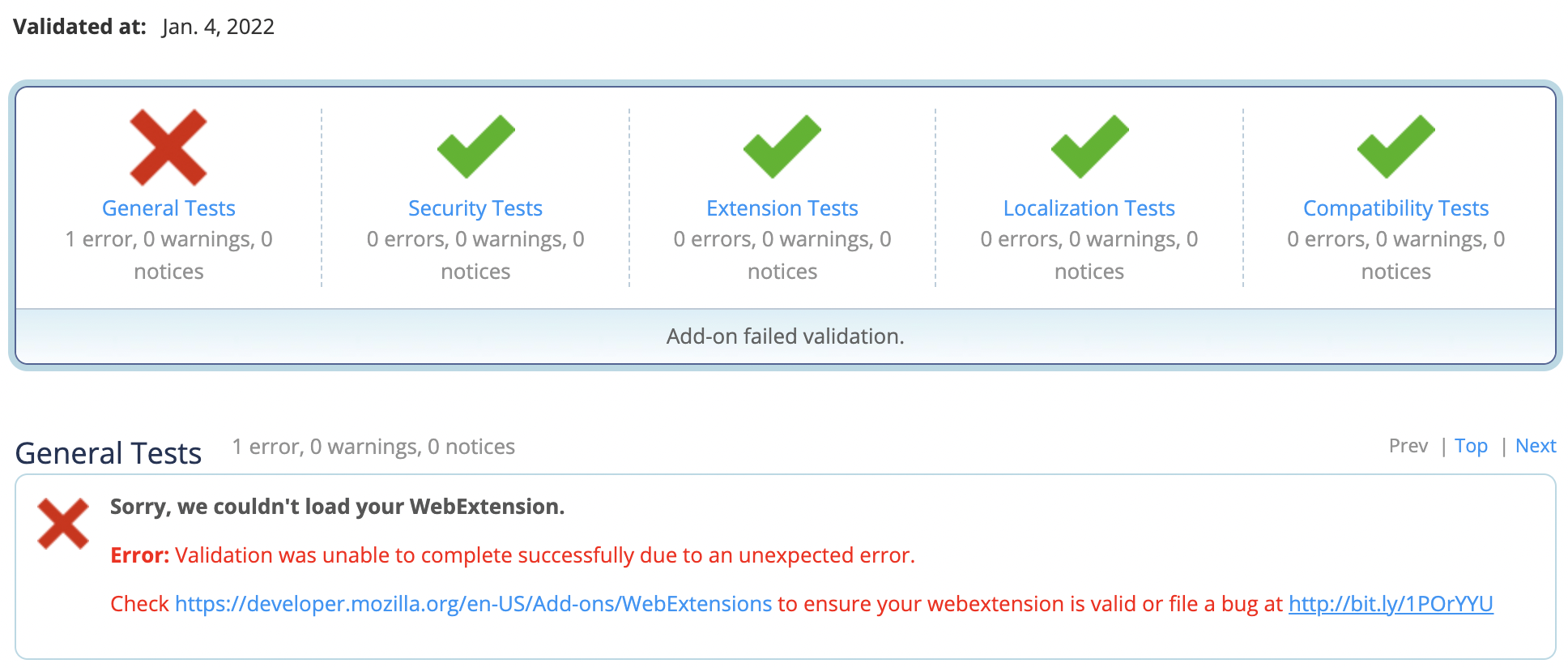 Addon Validation Error · Issue #1380 · mozilla/addons · GitHub