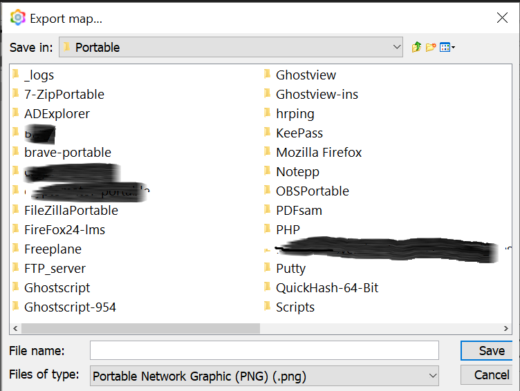 Export map folder goes to program folder · Issue #562 · freeplane ...
