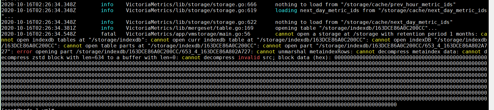 vmstorage CrashLoopBackOff with data corrupt · Issue #838 ...