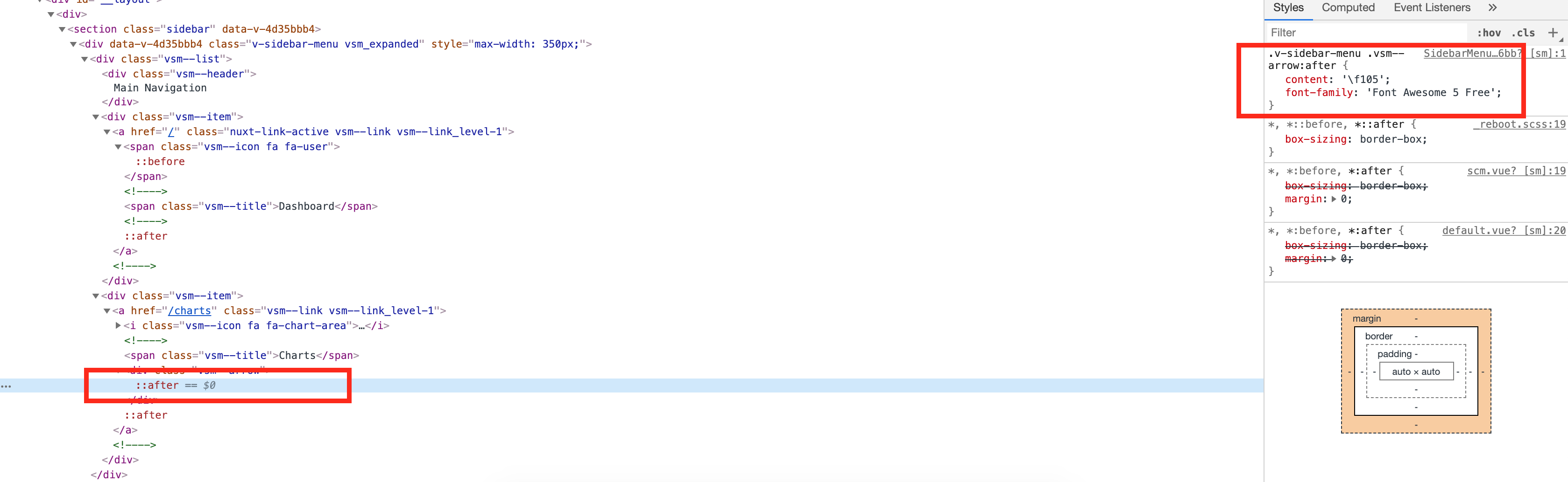 Font awesome not showing · Issue 96 · yaminncco/vuesidebarmenu · GitHub