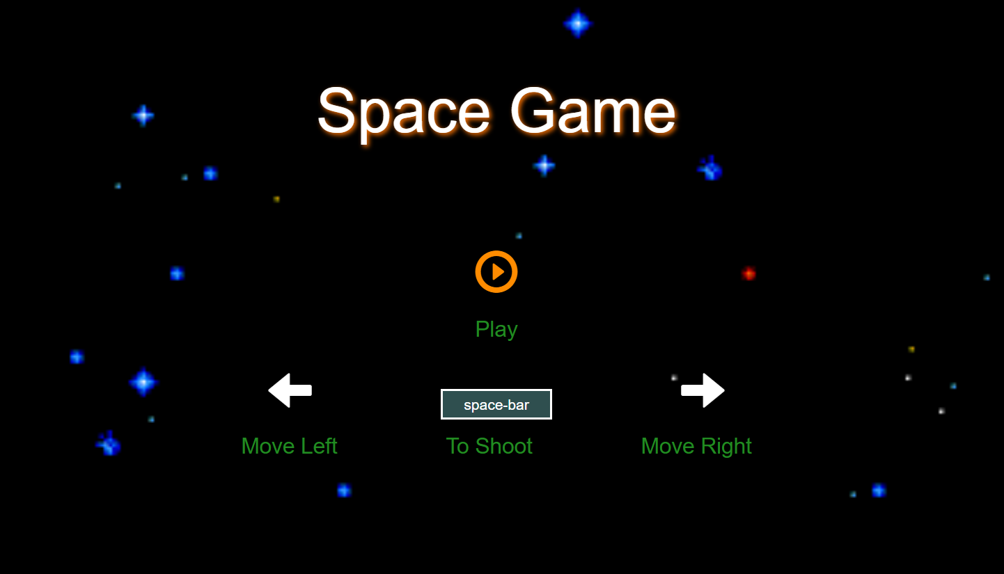GitHub - R-Saxena/Space-game: This is a simple HTML 5 canvas game ...