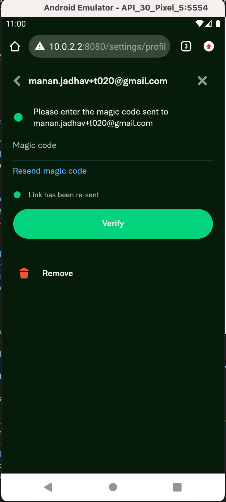 mweb-chrome-resend-magic-code