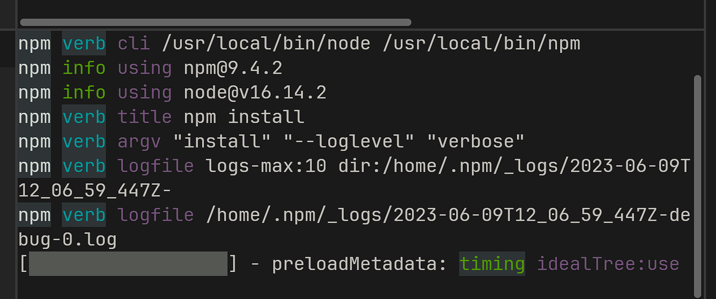  npm install not working if url contains login true win11 edge