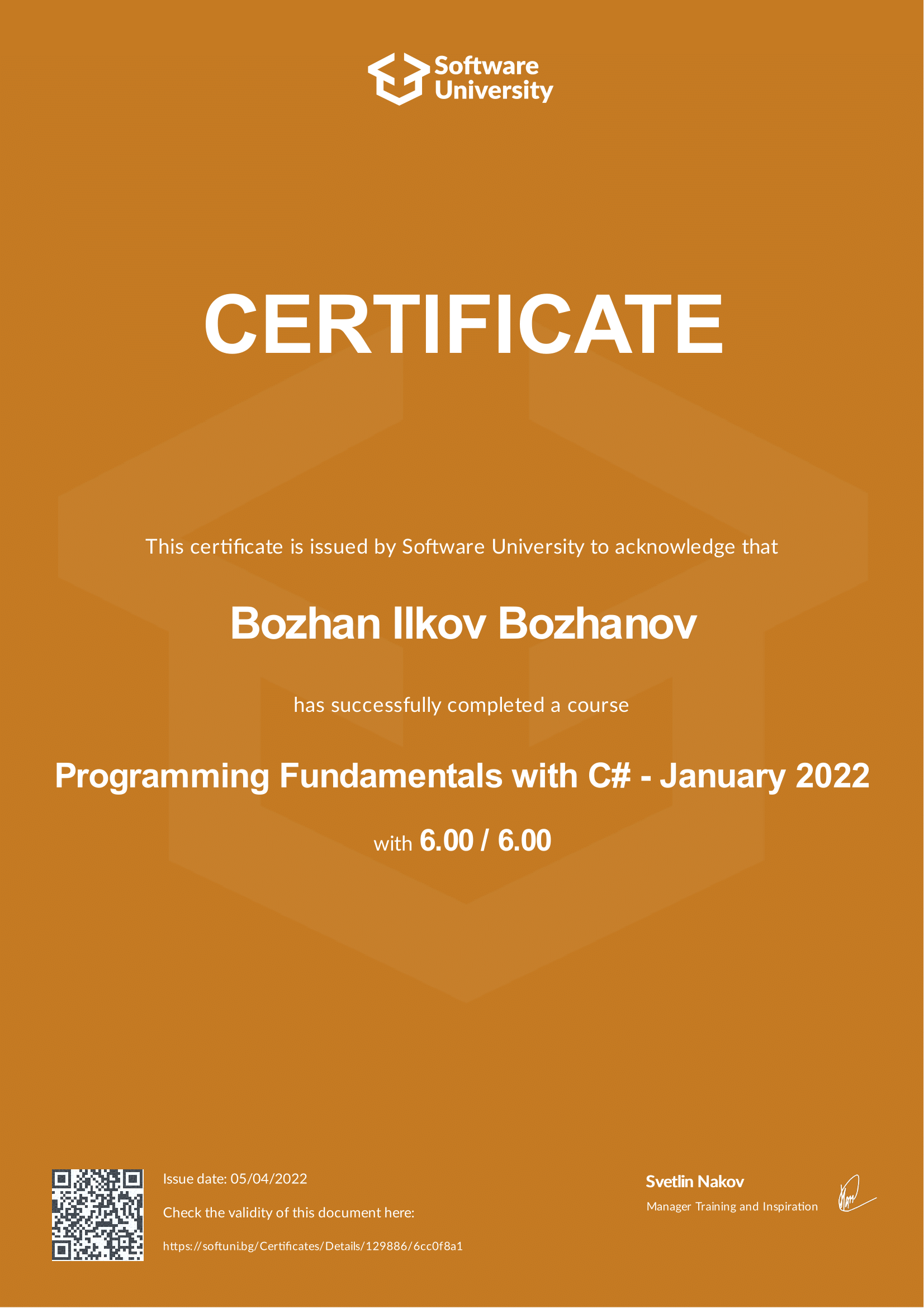 GitHub - B-Bozhanov/SoftUni-Courses: There are the courses from my ...