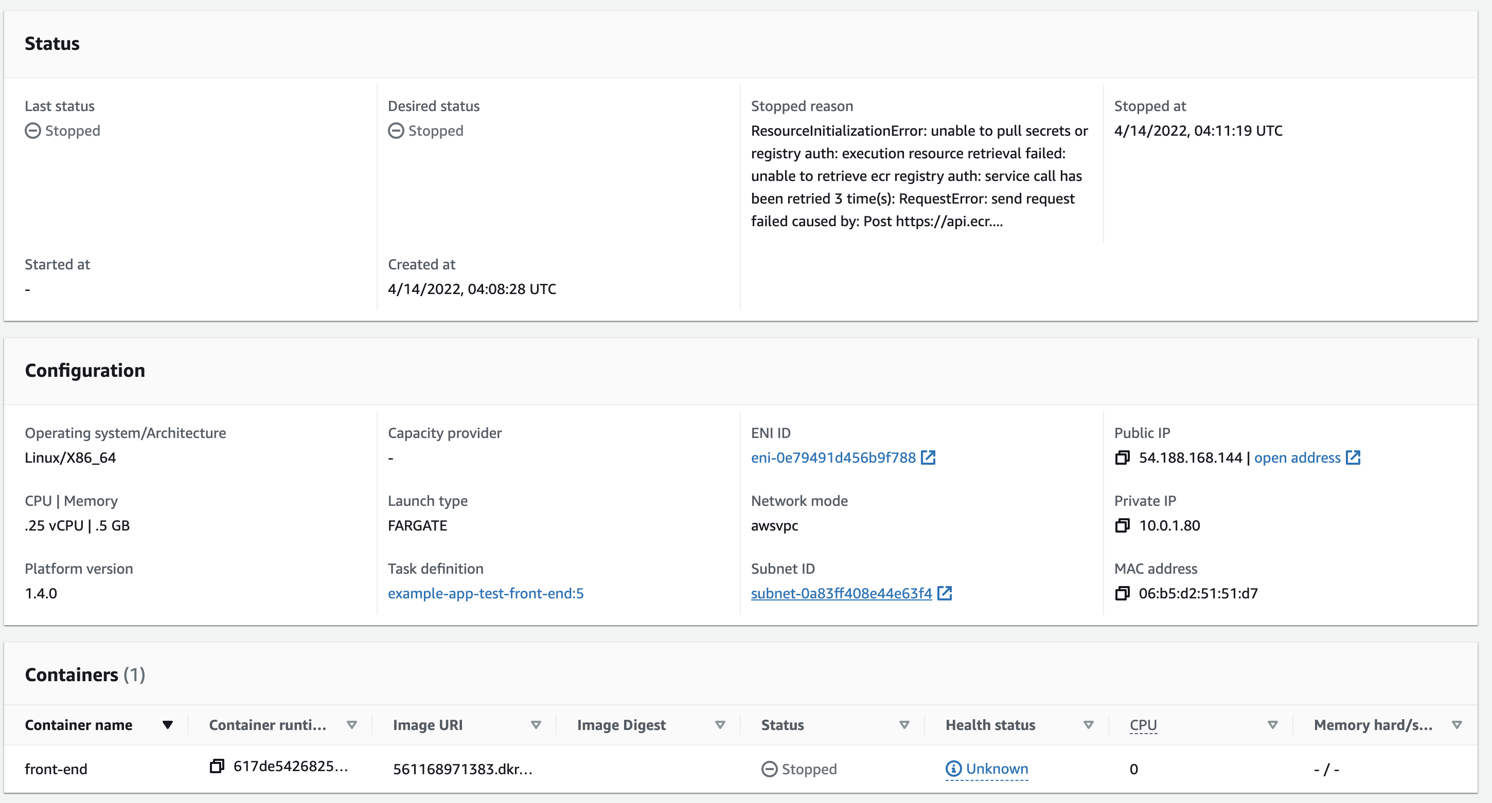 Tutorial Commands Create Task that Fails Health Checks · Issue 3456