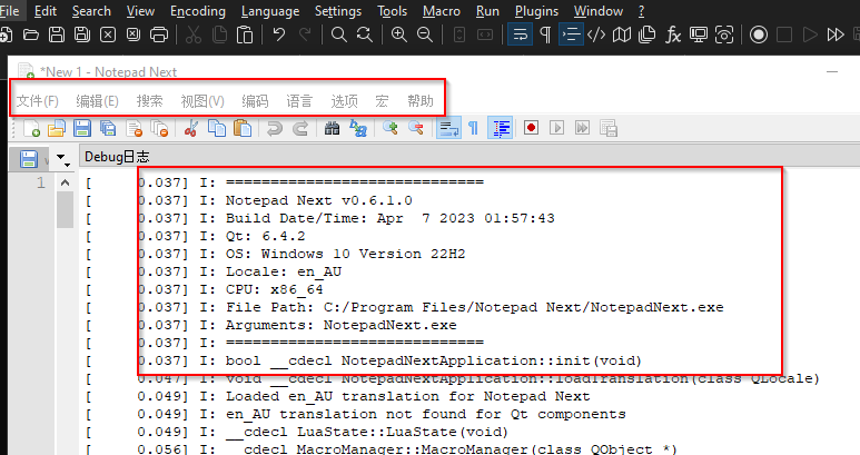 how to change language to English? · Issue #370 · dail8859/NotepadNext ...