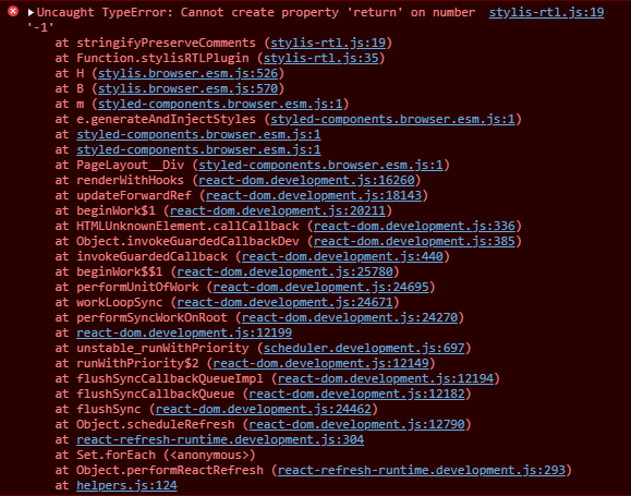 Typescript Issue Uncaught Typeerror Cannot Create Property Return Hot