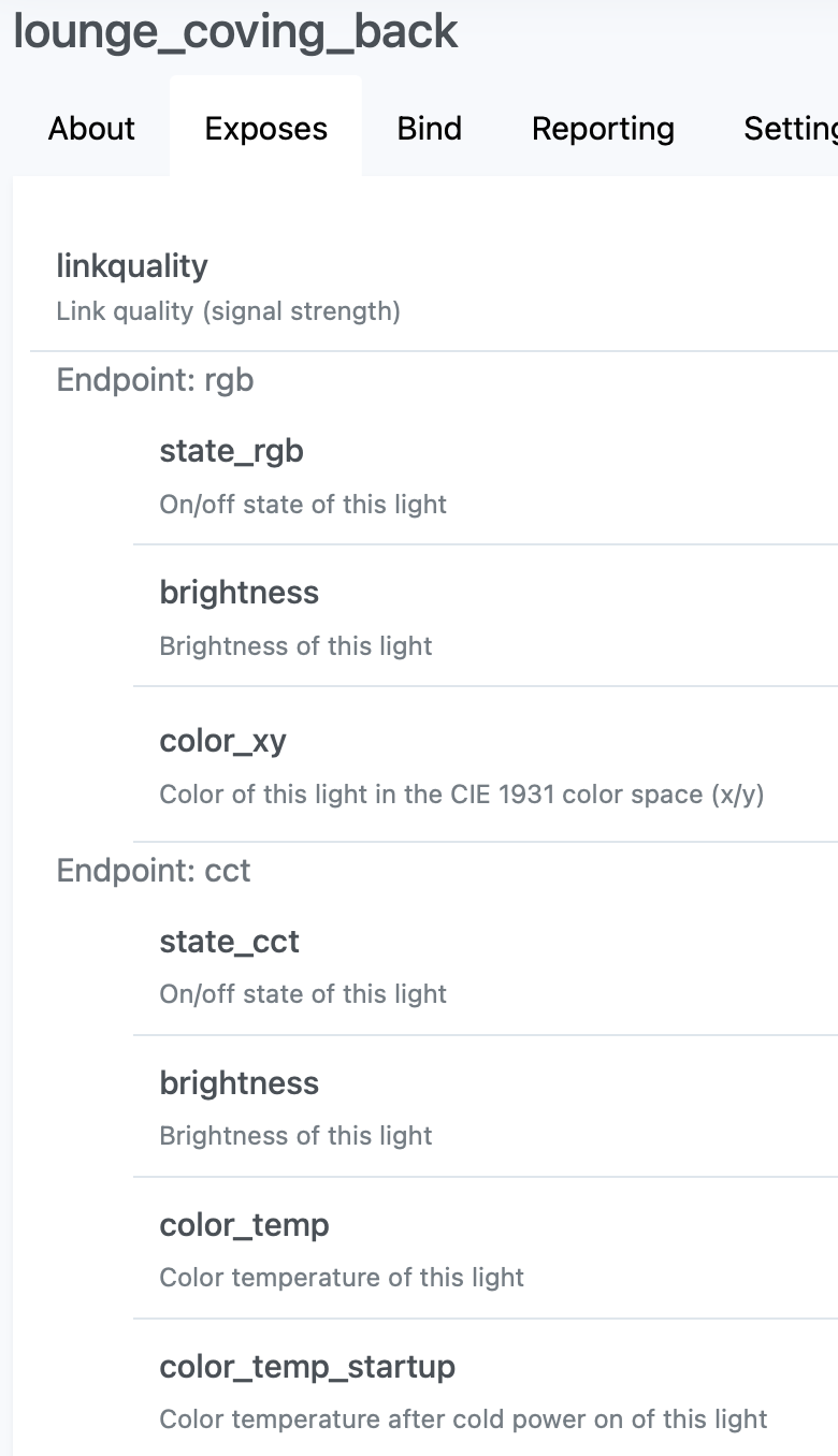 List endpoint name in dropdown list when adding device to a group