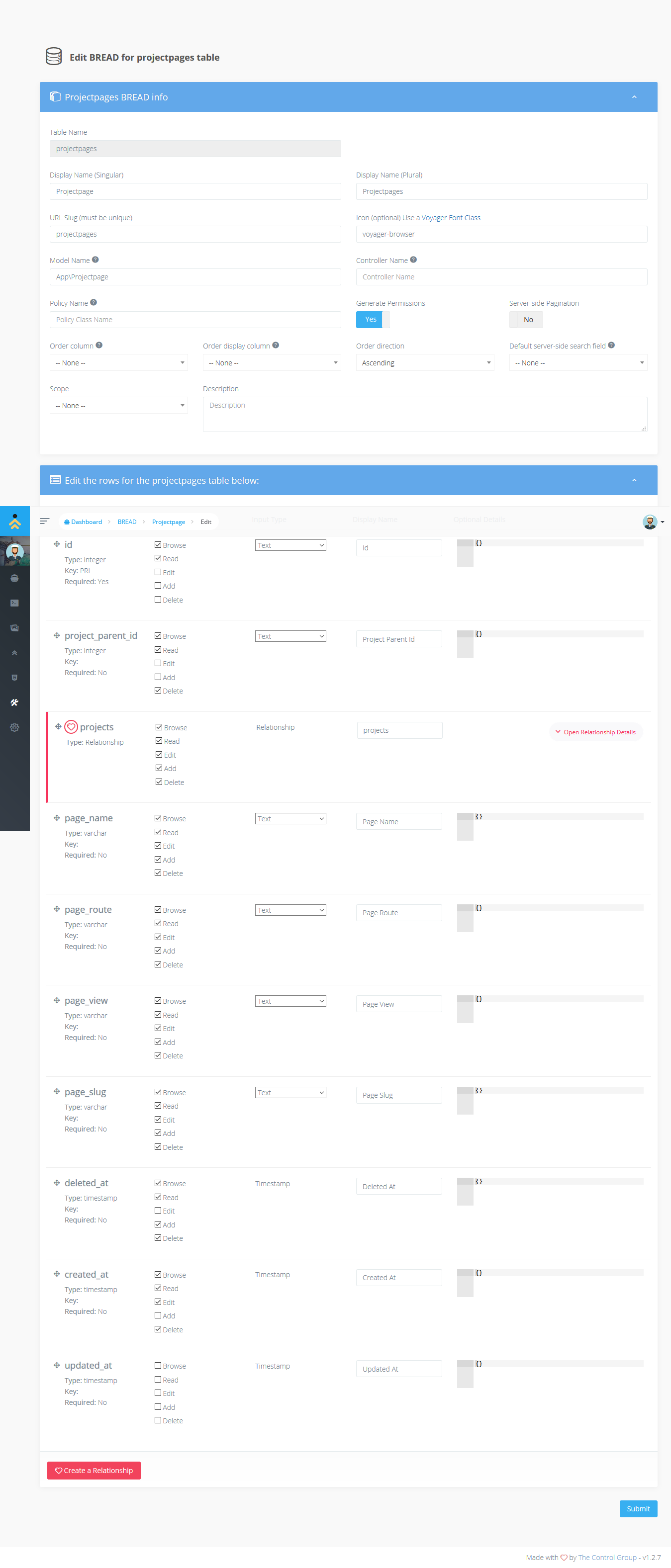 Screenshot_2019-09-27 Edit BREAD for projectpages table(1)