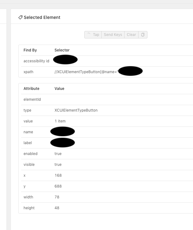 element.getAttribute("value")) returns null though the value is set ...